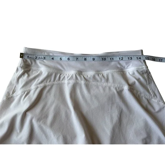 Lululemon Women's Lightweight High-Rise Tennis Skirt Skort White Size 8 - Picture 12 of 13